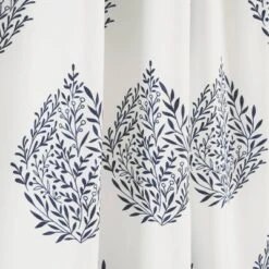2pk Light Filtering Teardrop Leaf Window Curtain Panels - Lush Décor -Beautiful House GUEST 00385f63 6144 4cd1 800a 49e8d2fb887a