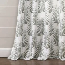 Set Of 2 (84"x52") Palm Lane Window Curtain Panels - Lush Décor -Beautiful House GUEST 035490c4 368a 475a b7b8 bda6fb55a133