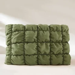 Lush Decor Twin XL Puff Bed Blankets Green 2pc Set -Beautiful House GUEST 0356d27d 7d46 4298 a589 f326f15ce0ad