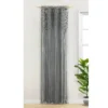 84"x40" Boho Macrame Leaf Cotton Window Curtain Panel - Lush Décor