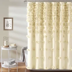 72"x72" Riley Shower Curtain - Lush Décor -Beautiful House GUEST 0719a8e3 86a1 4e9e af59 2a57ef71eb81