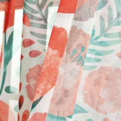 2pk 52"x84" Sheer Poppy Garden Curtain Panels White/Blue/Red - Lush Décor 8 2pk 52"x84" Sheer Poppy Garden Curtain Panels White/Blue/Red - Lush Décor -Beautiful House GUEST 07608b87 f16a 4dfd 8d2f 256aad3eeb20