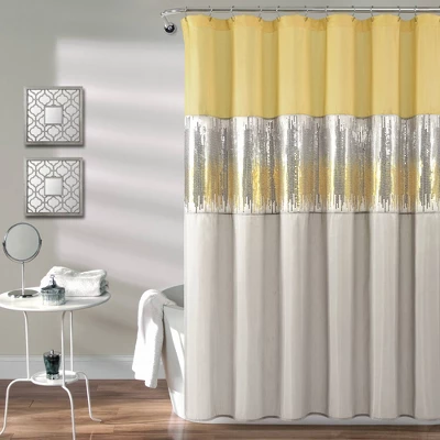 72"x72" Night Sky Shower Curtain - Lush Décor 9 72"x72" Night Sky Shower Curtain - Lush Décor - Image 9