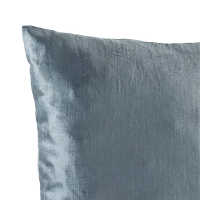 20"x20" Oversize Gracie Gillmore Solid Square Throw Pillow Blue - Lush Décor 2 20"x20" Oversize Gracie Gillmore Solid Square Throw Pillow Blue - Lush Décor - Image 2