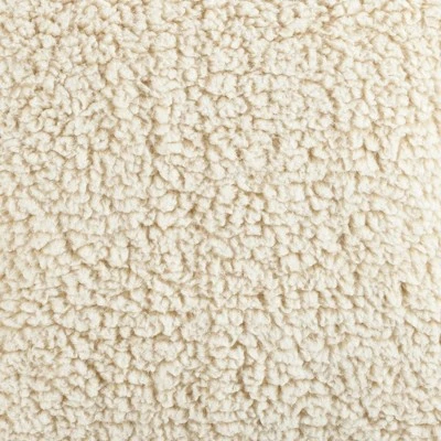 20"x20" Oversize Olivia Faux Shearling Square Throw Pillow - Lush Décor 1 20"x20" Oversize Olivia Faux Shearling Square Throw Pillow - Lush Décor