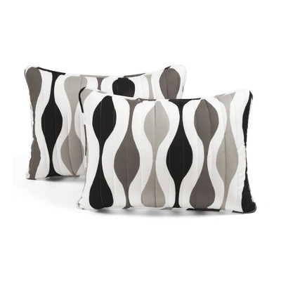 3pc Mid Century Geo Quilt Set - Lush Décor 6 3pc Mid Century Geo Quilt Set - Lush Décor - Image 6