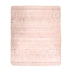 50"x60" Kids' Bella Throw Blanket Blush Pink - Lush Décor: Microfiber, Breathable, Low Pilling, Modern Design