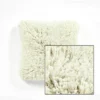 20"x20" Oversize Shaggy Faux Fur Family-Friendly Square Throw Pillow Cover Neutral - Lush Décor