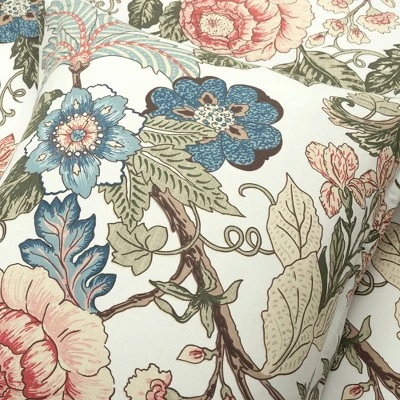 3pc Sydney Cotton Duvet Cover Set Green/Blue - Lush Décor 4 3pc Sydney Cotton Duvet Cover Set Green/Blue - Lush Décor - Image 4