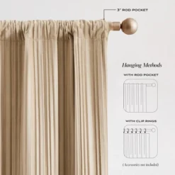 38"x84" Lush Decor Glam Pleated Velvet Light Filtering Window Curtain Panels Neutral Pair -Beautiful House GUEST 1f65d305 5611 4b7b 89d8 e9f194938654