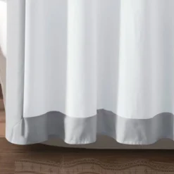 72"x72" Block Border Shower Curtain - Lush Décor -Beautiful House GUEST 2072dece 964b 4185 ba7c da0de9a2780a