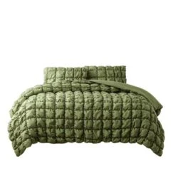 Lush Decor Full/Queen Puff Bed Blankets Green 3pc Set -Beautiful House GUEST 2238d8bd 5a0f 4dd9 b966 0dc420284cf6