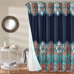 14pc Bohemian Meadow Shower Curtain With Peva Lining And Rings Set - Lush Décor -Beautiful House GUEST 24053e96 2cd0 4f7b 895c 38a871e980c1