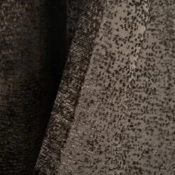 Lush Décor Aspen Luxury Velvet Chenille Window Curtain Panel Brown Single 52x84 -Beautiful House GUEST 262b6025 c7c1 4860 b931 6d7985fdeb4a