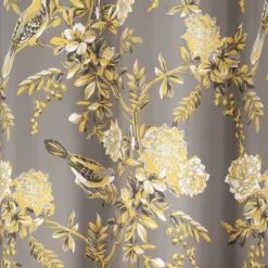 Set Of 2 Farmhouse Bird And Flower Insulated Grommet Blackout Window Curtain Panels - Lush Décor -Beautiful House GUEST 28aeeafa 25c8 4e49 a07d 6dcc7a2549b7