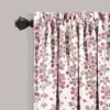 Set Of 2 Weeping Flower Light Filtering Window Curtain Panels - Lush Décor