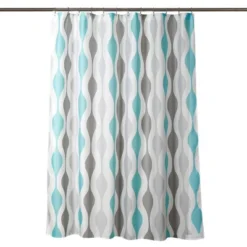 Mid-Century Geo Shower Curtain - Lush Décor 9 Mid-Century Geo Shower Curtain - Lush Décor -Beautiful House GUEST 2949bb7b 0fca 4914 8ac0 f099fd820667