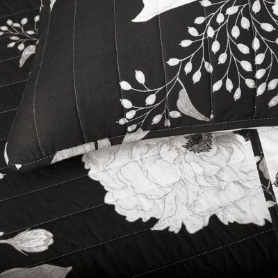 Zinnia Floral Quilt Set - Lush Décor 3 Zinnia Floral Quilt Set - Lush Décor - Image 3