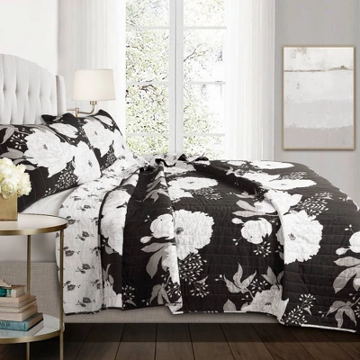 Zinnia Floral Quilt Set - Lush Décor 1 Zinnia Floral Quilt Set - Lush Décor