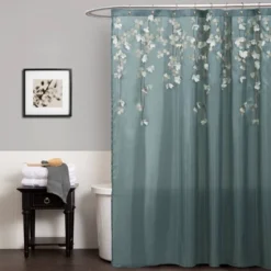 Flower Drops Shower Curtain - Lush Décor -Beautiful House GUEST 2e586b41 6aa0 4ec7 a6b6 95f696432557