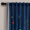 Lush Décor Video Games Window Curtain Panels Navy/Multi 52X84 Set