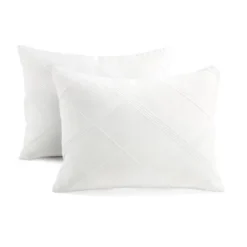 Lush Decor 3pc Diamond Geo Gacquar Comforter Bedding Set White -Beautiful House GUEST 30bd501f b9a8 4a00 8251 0804299e312e