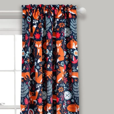 Kids' Pixie Fox Curtain Panels - Lush Décor 1 Kids' Pixie Fox Curtain Panels - Lush Décor