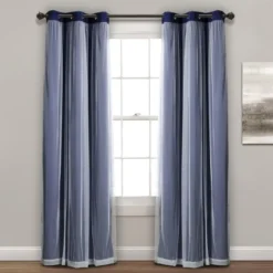 Lush Decor Sheer Grommet Insulated Blackout Window Curtain Panel Set 17 Lush Decor Sheer Grommet Insulated Blackout Window Curtain Panel Set -Beautiful House GUEST 337b6a1b f868 4110 8dbc a5e1cb3c4dae