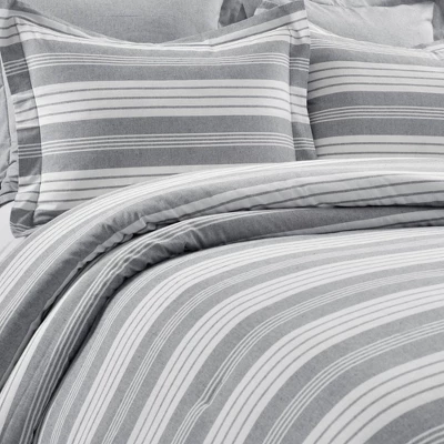 Farmhouse Yarn Dyed Stripe Comforter Set - Lush Décor 2 Farmhouse Yarn Dyed Stripe Comforter Set - Lush Décor - Image 2