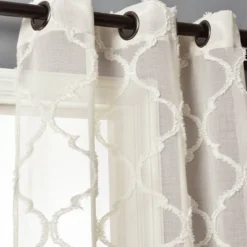 2pk 38"x84" Sheer Avon Trellis Curtain Panels Beige - Lush Décor 7 2pk 38"x84" Sheer Avon Trellis Curtain Panels Beige - Lush Décor -Beautiful House GUEST 346d6c3e b4ba 43c6 be71 aeabb5dc1f24 3