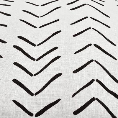 20"x20" Oversize Hygge Row Family-Friendly Square Throw Pillow Cover White - Lush Décor 3 20"x20" Oversize Hygge Row Family-Friendly Square Throw Pillow Cover White - Lush Décor - Image 3