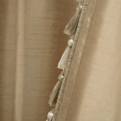 Lush Décor Luxury Regency Faux Silk Two Tone Tassel Window Curtain Panels Taupe 52x84 Set 11 Lush Décor Luxury Regency Faux Silk Two Tone Tassel Window Curtain Panels Taupe 52x84 Set -Beautiful House GUEST 35143fe6 c7a5 4431 b75f 2d0de1104ab2