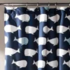 Whale Shower Curtain - Lush Décor