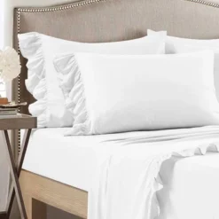 Reyna Ruffle Sheet Set - Lush Décor -Beautiful House GUEST 3acaa688 945e 4a31 8e02 e844ec6f4a16