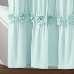 Darla Texture Shower Curtain - Lush Décor -Beautiful House GUEST 3d60c595 e993 43bb bc3c d3e155b78029