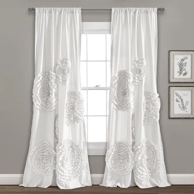 Lush Décor Serena Window Curtain Panel Single 7 Lush Décor Serena Window Curtain Panel Single - Image 7