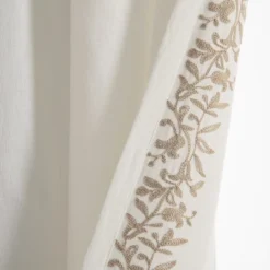 Luxury Modern Flower Embroidery Border Window Panel 12 Luxury Modern Flower Embroidery Border Window Panel -Beautiful House GUEST 404713b9 a6e8 420f aa23 cdbac3defec8