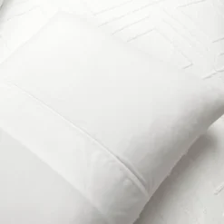 3pc Diamond Clip Jacquard Duvet Cover Set White - Lush Décor 12 3pc Diamond Clip Jacquard Duvet Cover Set White - Lush Décor -Beautiful House GUEST 40b2090e 2618 49c7 9223 8d389a62496c