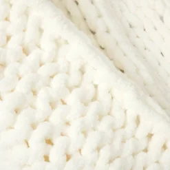 40"x50" Hygge Soft Cozy Chunky Knitted Throw Blanket - Lush Décor 12 40"x50" Hygge Soft Cozy Chunky Knitted Throw Blanket - Lush Décor -Beautiful House GUEST 43c30a43 60ec 4a64 98cc 039a889355d4