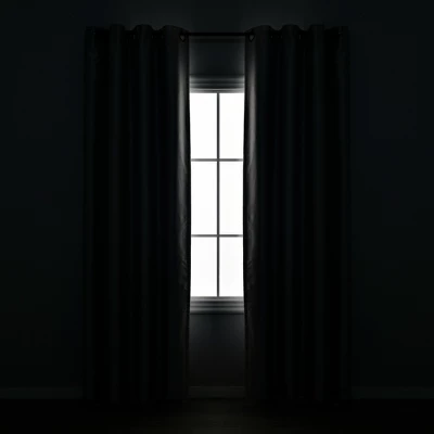 Lush Decor Sheer Grommet Insulated Blackout Window Curtain Panel Set 12 Lush Decor Sheer Grommet Insulated Blackout Window Curtain Panel Set - Image 12