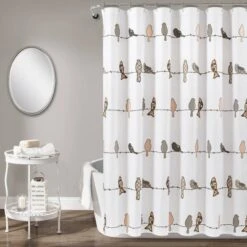 Rowley Birds Shower Curtain - Lush Décor 15 Rowley Birds Shower Curtain - Lush Décor -Beautiful House GUEST 4482963d e71e 472d b9bf 5ea83cd2caaf