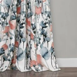 Set Of 2 Zuri Flora Light Filtering Window Curtain Panels - Lush Décor -Beautiful House GUEST 44c1e85a 02fc 4d39 aa9c 9364e295f75b