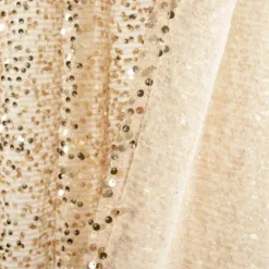 52"x84" Ballgown Glam Sparkle Sequins Window Curtain Panel - Lush Décor -Beautiful House GUEST 44e03672 b644 4bdb b68b 50b750237ae6