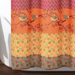 Royal Empire Shower Curtain Orange - Lush Décor -Beautiful House GUEST 461af6b2 2c63 456b 858f c2ad8a743dca