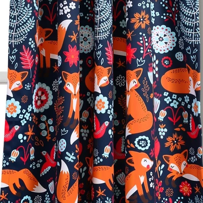 Kids' Pixie Fox Curtain Panels - Lush Décor 2 Kids' Pixie Fox Curtain Panels - Lush Décor - Image 2