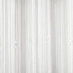 1pc 40"x84" Light Filtering Boho Macrame Tassel Curtain Panel White - Lush Décor -Beautiful House GUEST 4774f7f0 eb4d 43a6 98ca c45e2dd5e34c