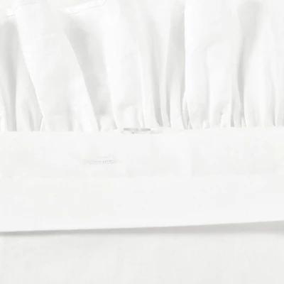 Lush Decor 3pc King Reyna 100% Cotton Duvet Cover Set White 5 Lush Decor 3pc King Reyna 100% Cotton Duvet Cover Set White - Image 5