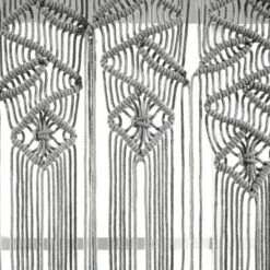 30"x40" Boho Macrame Leaf Cotton Kitchen Curtain Valance - Lush Décor -Beautiful House GUEST 4a51f970 0eca 41dc a307 12f346bdec4f