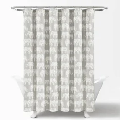 72"x72" Kids' Elephant Parade Shower Curtain - Lush Décor -Beautiful House GUEST 4b0afdcd b74f 4022 bb65 1cad9ba3c45b