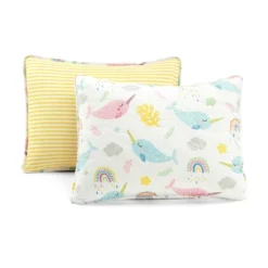 3pc Full/Queen Kids' Magical Narwhal Reversible Oversized Quilt Set White - Lush Décor: Kids Bedding, OEKO-TEX Certified 11 3pc Full/Queen Kids' Magical Narwhal Reversible Oversized Quilt Set White - Lush Décor: Kids Bedding, OEKO-TEX Certified -Beautiful House GUEST 4b1a1d33 9f14 4fd5 bd98 f66b3cba40c6